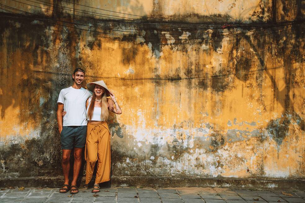 Finn und Laura in Vietnam