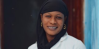 Portrait der Senegalesin Awa