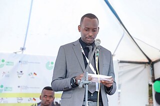 Dr. Billy Ndayiragije, Präsident des Klubs der Medizin und Deutsch in Burundi (KMDB)