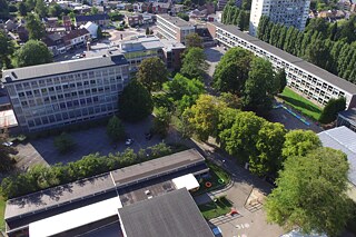 Gebäude von oben
