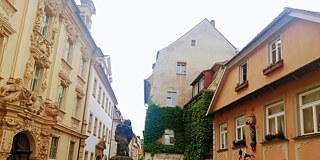 Uyanga Die Altstadt in Bamberg © privat Alte Gebäude in Bamberg
