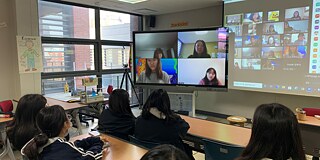 Digitaler Unterricht in Corona-Zeiten an der Ewha-Mädchenoberschule