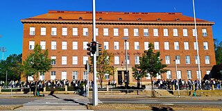 Gebäude des Lahden lyseo