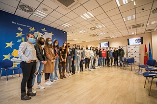 PASCH-Alumni © Goethe-Institut Belgrad, Foto: DMS Solutions Gruppenfoto der PASCH-Alumni