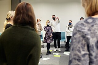 Teilnehmende des Workshops