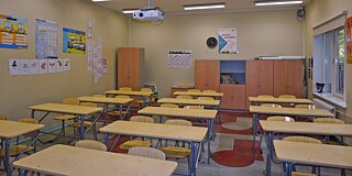 Klassenzimmer im Miina Härma Gümnaasium