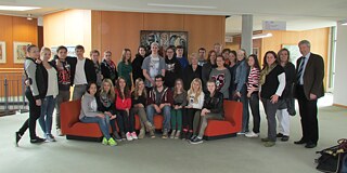 Schüler:innen der Schule Nr. 32 in Nishni Tagil