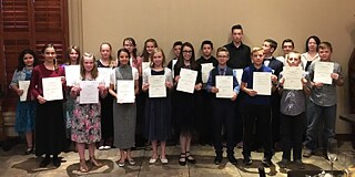 Diplomverleihung an der Escuela Particular La Esperanza