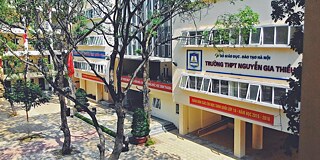 Gebäude der Nguyen Gia Thieu Oberschule