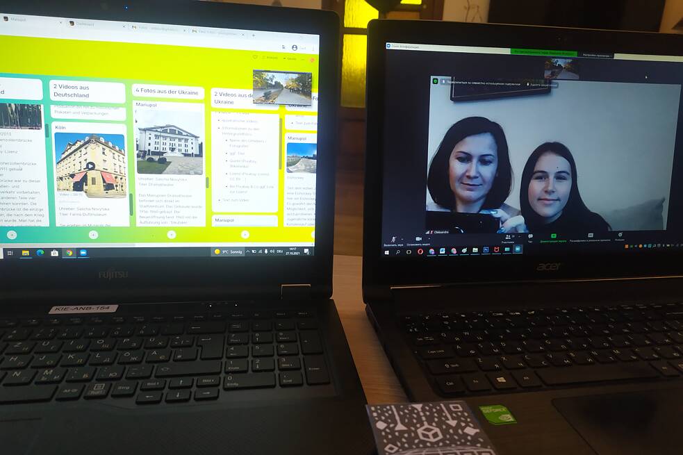 Teilnehmerin aus Mariupol