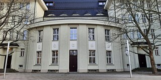 Gebäude des Hans-Erlwein-Gymnasiums in Dresden