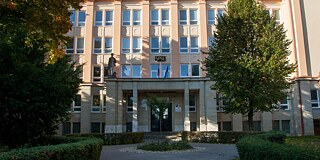 Gebäude der Stredná priemyselná škola elektrotechnická Košice