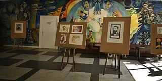 Ausstellung an der 73. Schule Vladislav Gramatik Sofia