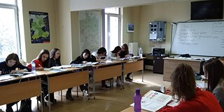 Deutschunterricht am Esikova gimnasija Simeon Radev