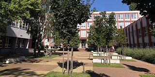 Gebäude des Gymnázium Metodova 2 Bratislava