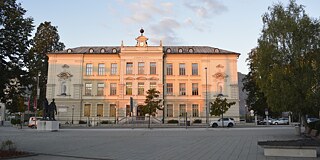 Gebäude des Gimnazija Kranj