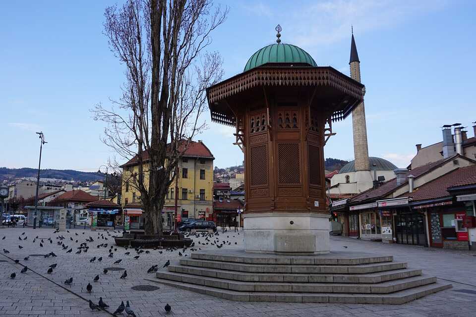 Platz in Sarajevo
