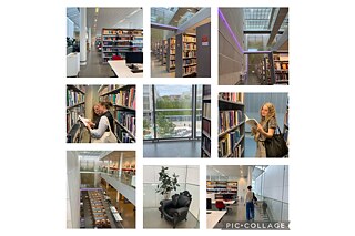 Foto-Collage Universitätsbibliothek Kopenhagen