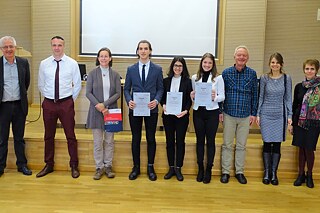 Ehrung Gewinnerinnen und Gewinner