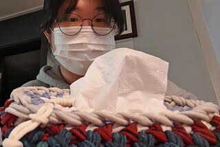 Cho Yoon Seo mit ihrem Projekt