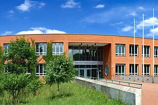 Das Gebäude der Barnim-Oberschule