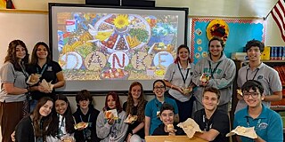 Erntedankfest an der Coral Reef Senior High School