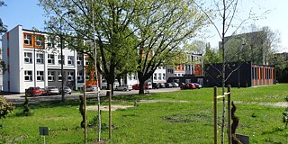 Gebäude des Zespół Szkół Bednarska