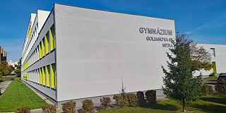 Gebäude des Gymnázium Golianova in Nitra