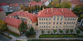 Gebäude des IV Liceum Ogólnokształcące im. Tadeusza Kotarbińskiego
