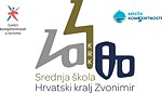 Logo der Srednja škola Hrvatski kralj Zvonimir Krk