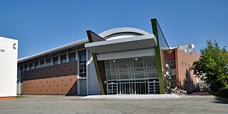 Gebäude der Zespół Szkół im. I. Łukasiewicza