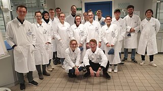 Schüler*innen des Max-Planck-Gymnasiums zu Besuch bei BASF