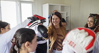 Außenministerin Baerbock im Irak 