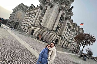 Sukejna und ihre Tante in Berlin