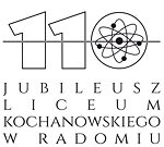 VI Liceum Ogólnokształcące z Oddziałami Dwujęzycznymi im. Jana Kochanowskiego, Logo Logo des VI Liceum Ogólnokształcące z Oddziałami Dwujęzycznymi im. Jana Kochanowskiego