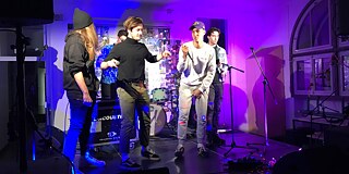 Schüler*innen-Band des Gimnazija Jožeta Plečnika