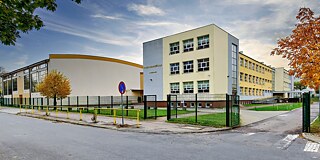 Gebäude des VI Liceum Ogólnokształcące Koszalin