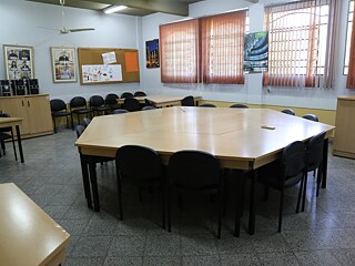 Klassenzimmer im Colegio Iberoamericano