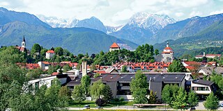 Gebäude des Gimnazija in srednja šola Rudolfa Maistra