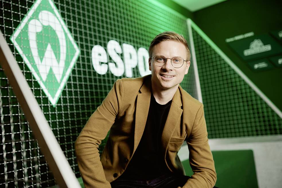 Dominik Kupilas, Verantwortlicher für E-Sport-Engagement bei Werder Bremen