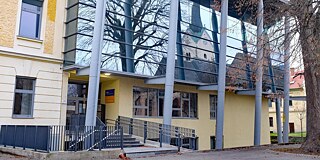 Gebäude des Gimnazija Slovenj Gradec