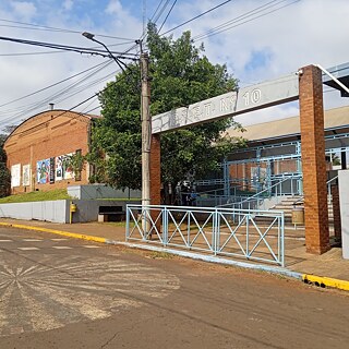 Eingang mit Straße