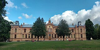 Gebäude des Valmieras Valsts ģimnāzija
