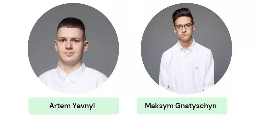 Artem Yavnyi und Maksym Gnatyshyn