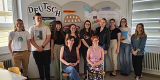 Deutschlernende des Gimnazija Franca Miklošiča in Ljutomer