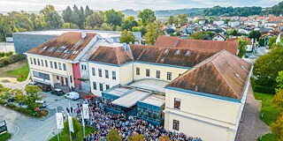 Gebäude des Gimnazija Franca Miklošiča in Ljutomer