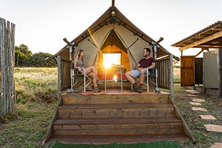 Glampinzelt im Hluhluwe Nationalpark