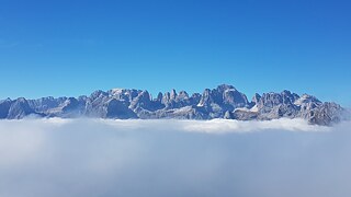 Bergpanorama in Südtirol