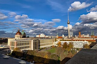Blick über Berlin vom Dach des Auswärtigen Amtes