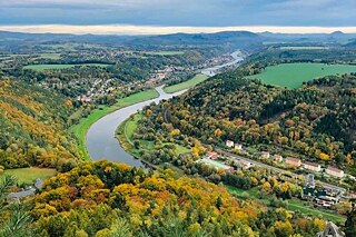 Landschaft in Sachsen